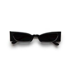 Robert & Fraud Geraldine Black Micro Sunglasses